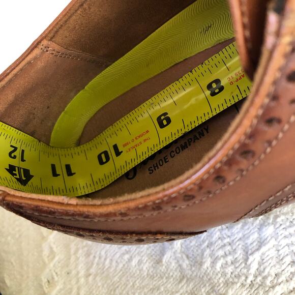 Florsheim Comfortech Ortholite Wingtip Single Shoe 10D Brown Leather Right - Picture 11 of 11